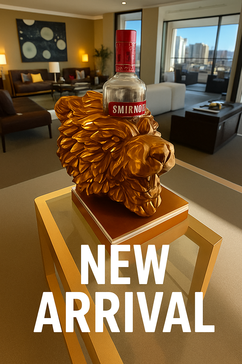 🦍 Sculpted Wine & Spirit Holders