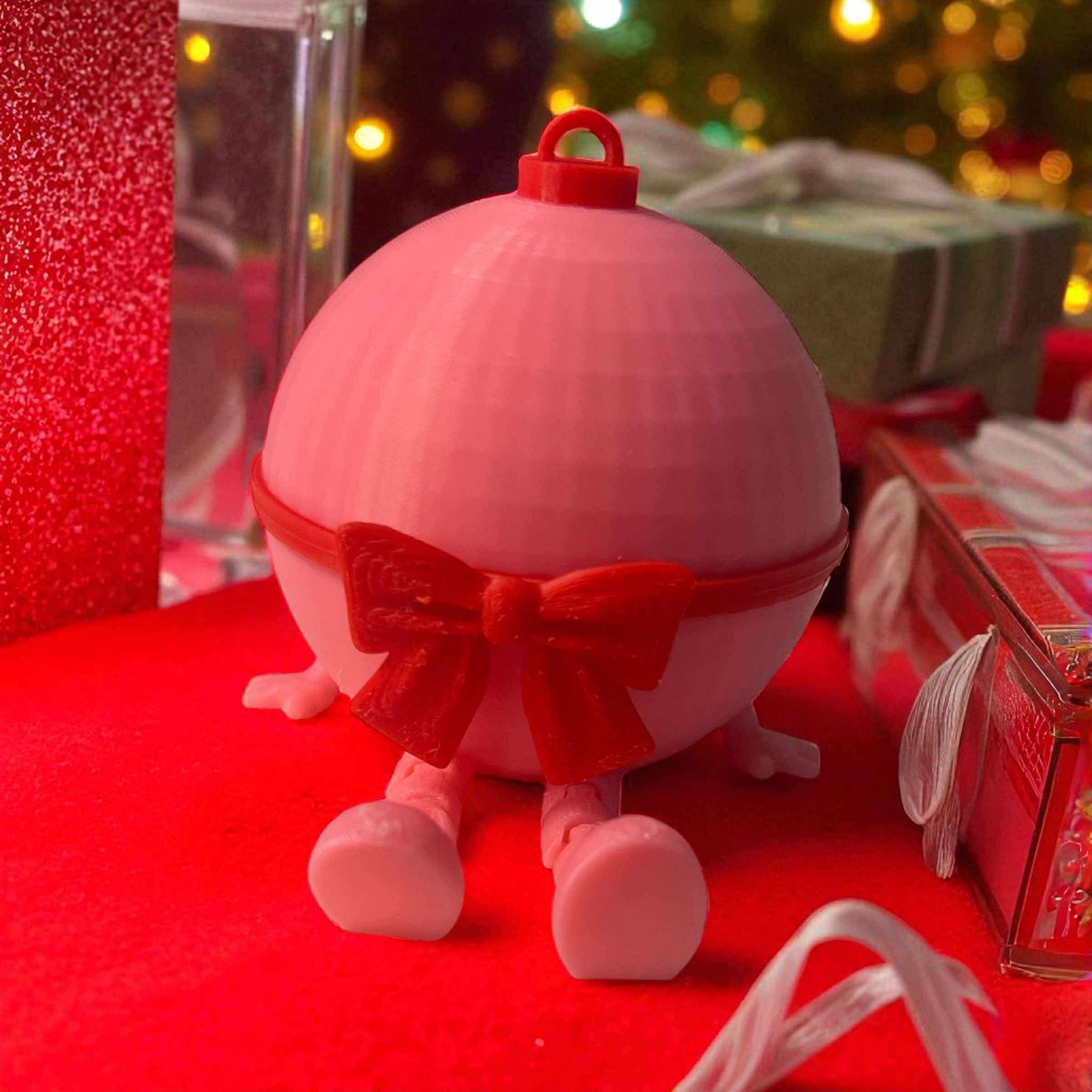 Articulated Ribbon/Bow Bauble Design