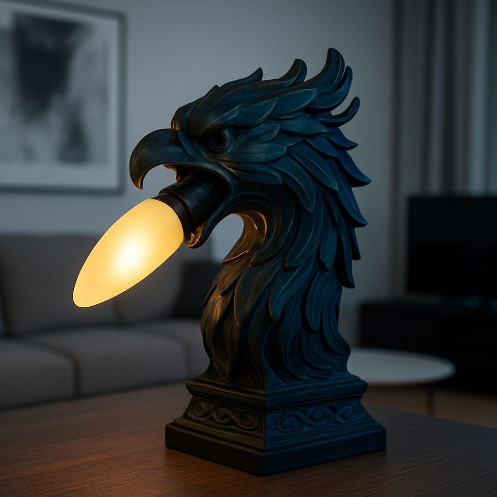 Luxury Phoenix Lamp