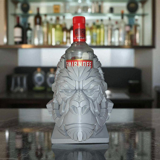 Silverback Gorilla Wine Holder Centre Piece