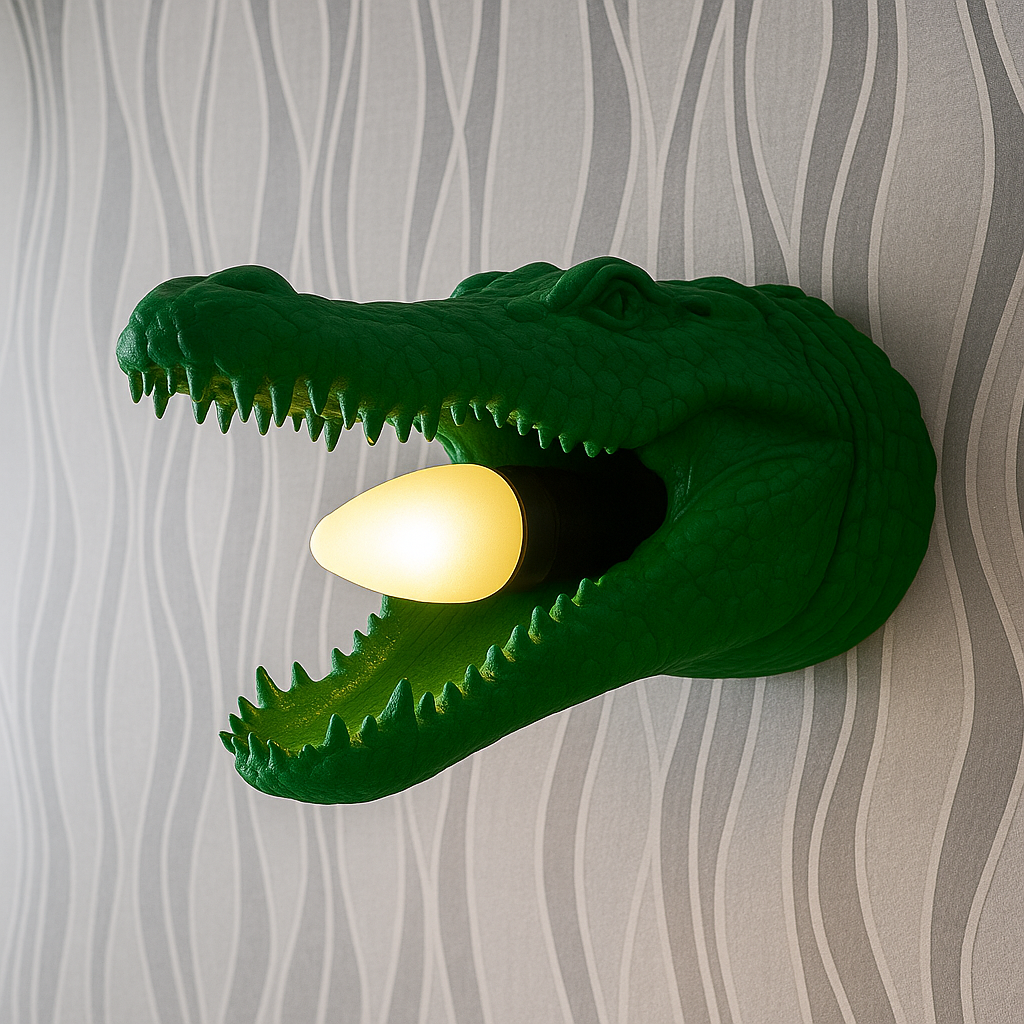 Crocodile Lamp