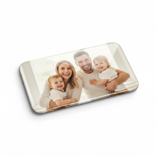 Family Photo Fridge Magnet