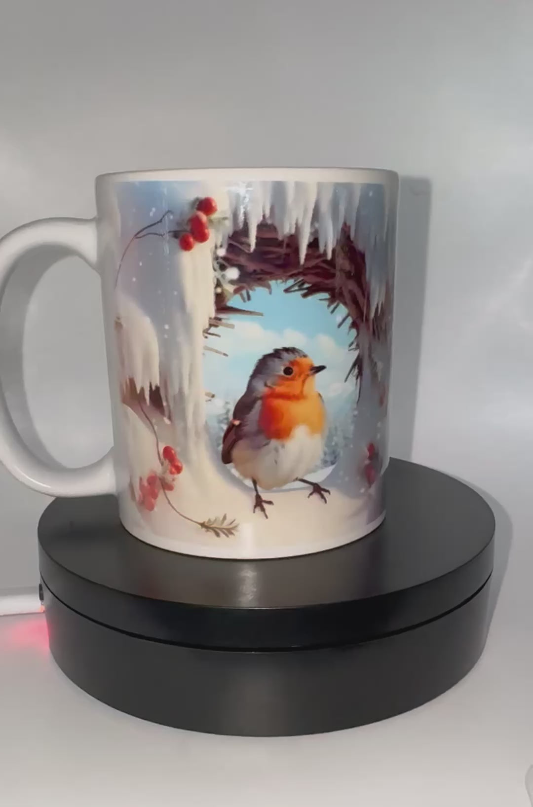 Robin mug